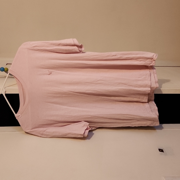 Large Pink American Eagle Mens T Shirt - Picture 3 of 4